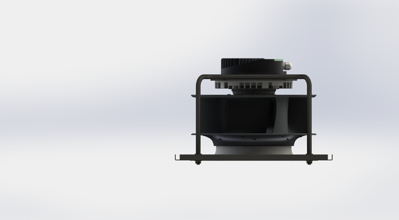 Résistance à haute température de 60°C IP54 avec lame de 250 mm EC Fan
