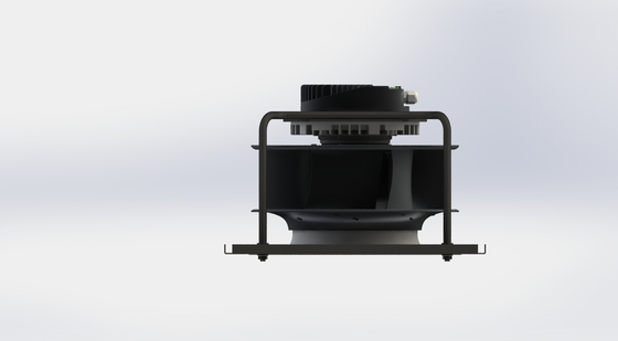 Résistance à haute température de 60°C IP54 avec lame de 250 mm EC Fan