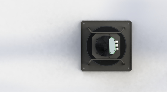 Résistance à haute température de 60°C IP54 avec lame de 250 mm EC Fan