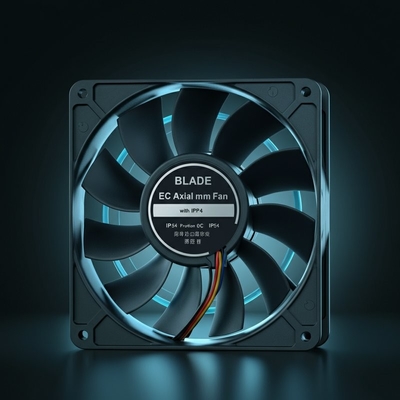 Blade 225mm résistance à haute température de 60°C avec ventilateur axial CE IP54