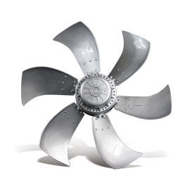 3 ~ 400V ((Y) ± 10% Lamelle en alliage d'aluminium Ventilateur centrifuge axiale 250 mm Lamelle