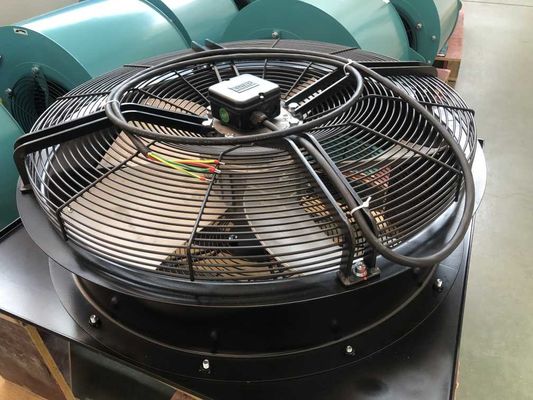 lames axiales triphasée du ventilateur d'aérage de 850rpm six Polonais 560mm