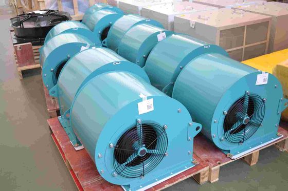 Fan centrifuge 6 d'entrée double triphasée de Polonais 400V lame de 12 pouces