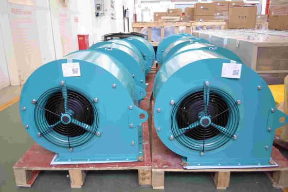 Fan centrifuge 6 d'entrée double triphasée de Polonais 400V lame de 12 pouces