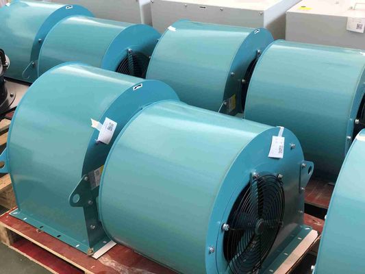Fan centrifuge 6 d'entrée double triphasée de Polonais 400V lame de 12 pouces