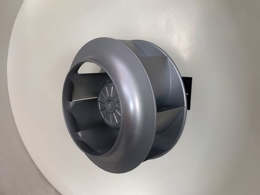 fan externe incurvée arrière de rotor de Polonais monophasé 4 de fan de 355mm