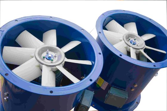 Lame axiale industrielle triphasée de la fan 400mm de la lame 2900 t/mn de faucille