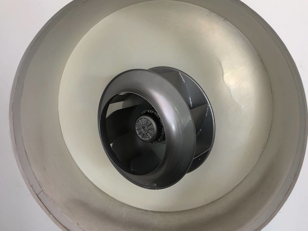 Ventilateur d'aérage de centrifugeur de la lame 250mm 2750 t/mn Bent Forward For Electrical Cooling