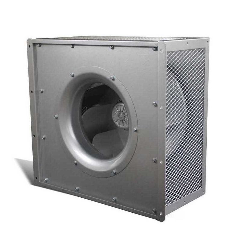 Fan centrifuge en avant 1180 t/mn de fan contrôlable d'ingénierie de la tension roue à aubes de 225 millimètres
